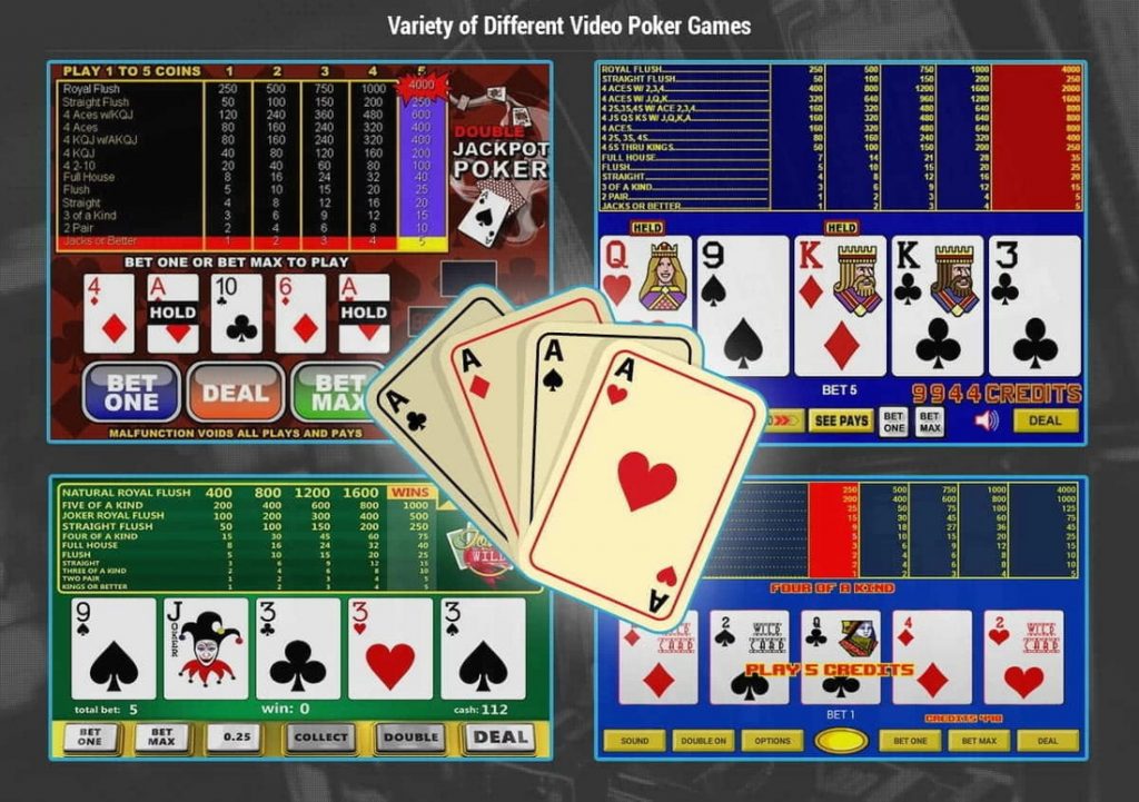 The difference between classic poker and video poker