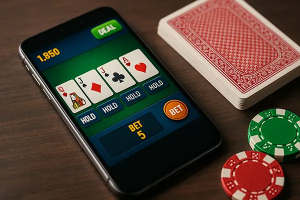 iOS Android poker app