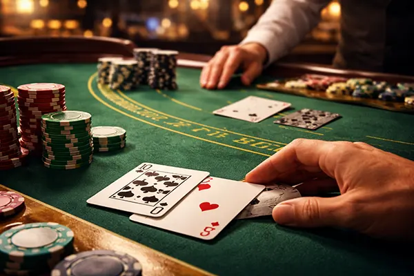 Blackjack surrender decision