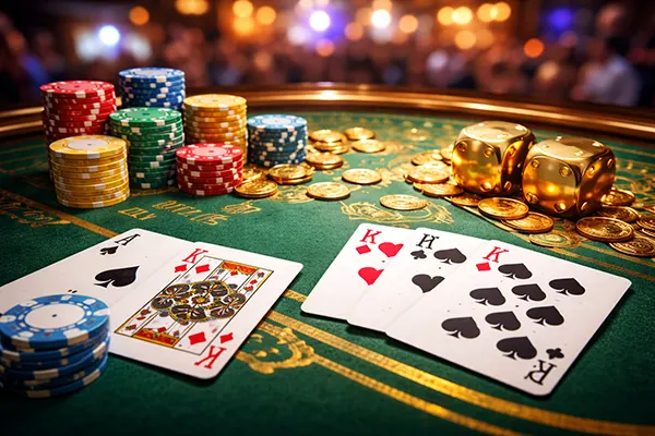 Casino baccarat cards