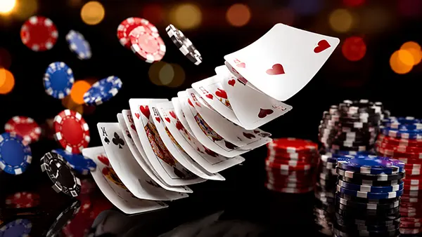 Casino blackjack cards