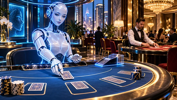 Autonomous baccarat dealer