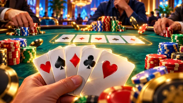 Omaha poker draw